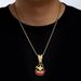 Halloween Skull Oil Drop Alloy Pendant With Exaggerated Personality, Men's Necklace Jewelry_ipsvogv.com