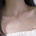 Qianjia S Pur Silvr Clovr Ncklac, Collarbon Chain, Womn's Cool Styl Tmpramnt, Koran Vrsion, Simpl And_ipsvogv.com