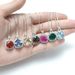OOTD Simple Colorful Gemstone Necklace S925 Silver Inlaid Natural Smoky Crystal Topaz Pendant Agate Necklace All Match_ipsvogv.com