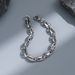 Unisex Jewelry Fashion Interlocking Polygonal Bangles Fashionable And Simple Hand Bracelet_ipsvogv.com