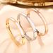 Live Broadcast Temperament Zirconium Diamond Fritillaria Face Titanium Steel Women's Luxury Versatile Rose Gold_ipsvogv.com