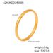 Cold Cool Plain Smooth Surface Ring, Women's Ins Style, Trendy And Internet Famous Temperament, Titanium Steel Plated_ipsvogv.com