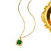 2023 Summer Zircon Necklace Women's Colorless Luxury High Grade Titanium Steel Lock Bone Chain Jewelry_ipsvogv.com