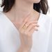 Unisex Jewelry Fashion Color Preserving Personality Exaggerated Hollow Irregular Ring Opening Adjustable Men's And Women's Ring Jewelry INS_ipsvogv.com