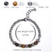 2023 New Tiger Eye Men's Stainless Steel Natural Stone Beaded Bracelet_ipsvogv.com