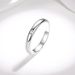 Sterling Silver Ring For Women Simple And Fashionable Moissanite Ring Index Finger Diamond Ring_ipsvogv.com