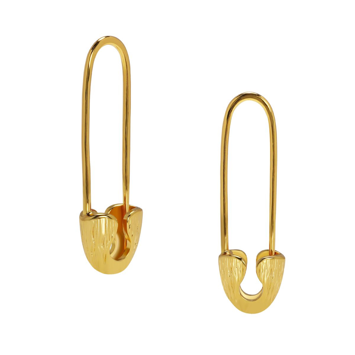 Women's Jewelry Personality Exaggerated Retro Pin Earrings Purchase Full Copper Gold Plated Paper Clip Earrings Earrings Simple Jewelry_ipsvogv.com