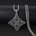 Men's new vintage Viking Irish Kelt Knot Trend Pendant Stainless Steel Slavic Amulet Necklace_ipsvogv.com