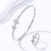 Women's Jewelry Set Fashion New Buckle Bracelet Four Leaf Clover Alloy Diamond Popular Bracelet Combination Women's Bracelet_ipsvogv.com