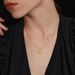 Micro inlaid freshwater pearls and zircon shell necklace pendant for women, openable and closable S925 sterling silver withgold plated jewelry_ipsvogv.com