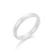 Minimalist And Niche 3mm Ceramic Curved Smooth For Couples, Korean Version Of Minimalist Women's Articulated Tail Ring_ipsvogv.com