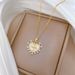 Love 【 】 Cross Light Luxury Charm Gorgeous Full Diamond Necklace Women's Versatile Clavicle Titanium Steel Chain 【 】_ipsvogv.com