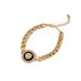 Unisex Fashionable And Personalized Geometric Round Square Honey Lion Diamond Bracelet_ipsvogv.com