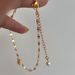 Women’s Jewelry Set Fashion Simple Retro Style Electroplated Scallop Pearl Minimalist Anklet_ipsvogv.com