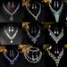 Necklace Alloy Jewelry Banquet Dress Chain Set, Fashionable And Versatile Bridal Accessories_ipsvogv.com