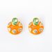 New enamel drip oil niche, minimalist earrings, high-end and personalized zircon earrings for women_ipsvogv.com