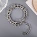 Titanium Bracelet For Men, High-End Hip-Hop Stainless Steel Chain, Niche Design Personality Jewelry_ipsvogv.com