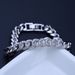 Women's Jewelry Cuban Chain Bracelet With Diamond Brass Zircon Bracelet High End Hip Hop Personality Hand Jewelry_ipsvogv.com