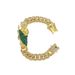Unisex New Style Goddess Of Wealth Diamond Bracelet Trendy Men's Retro Punk Metal Hip Hop Cuban Chain_ipsvogv.com