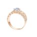 S925 Silver Men's Ring New Fashion Personality Emerald Men's Finger Ring Champagne Rose Gold Diamond Ring_ipsvogv.com
