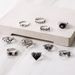 Animal Ring Sweet Street Style Number 8 Lucky Spades A Playing Card Set Of 10 Rings_ipsvogv.com