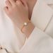 Small And Trendy Wheat Ear Heart-shaped Peach Heart Shaped Bracelet, Titanium Steel Gold-plated Bracelet_ipsvogv.com