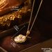 Natural Pearl Flower Necklace Oil Painting Series Summer New Products Necklace High End Niche Clothing Accessories_ipsvogv.com