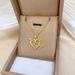 Titanium Steel 【 】 One Arrow Piercing Light Luxury Temperament Gorgeous Full Diamond Necklace Women's Versatile 【 】_ipsvogv.com