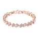 Pink Water Drop Bracelet Female Element Crystal Moonlight Bracelet Female Distribution_ipsvogv.com