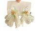 Unisex French Retro Chiffon Petal Tassel Earrings High End Niche Unique Earrings Exaggerated Temperament Holiday Style Earrings_ipsvogv.com