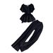 Women's Clothing retro fashion round neck short sleeved tie waist top two piece suit women's casual loose high waist wide leg trousers_ipsvogv.com