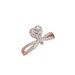S Pure Silver Love Mosang Stone Women's Simple Heart Style, Temperament Ring, New Product_ipsvogv.com