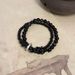New Safety Buckle Bead Double Layered Bracelet With Niche Design, Artistic Chinese Style Bracelet, Cool And Refreshing_ipsvogv.com