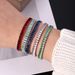 2.5*5mm Colorful Cubic Zirconia Trendy Fashion Men's And Women's Tennis Bracelet_ipsvogv.com
