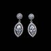 Cao Shi's New Earrings Exquisite and Set with Horse Eyes Shaped Zircon Earrings, Feminine Commuter Style Earrings_ipsvogv.com