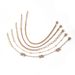 Jewelry Trendy Sparkling Rhinestone Claw Butterfly Inlaid Diamond Bracelet Chain, 5-piece Set Of Bracelets_ipsvogv.com