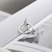 Hollow Out S Pure Silver Temperament Women's Food Trend Ins Open Ring Gold-plated Bracelet_ipsvogv.com