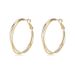 Double Hoop Earrings - Light Luxury Oversized Circle Studs (Minimalist Statement Jewelry Elegant Everyday Accessories)_ipsvogv.com