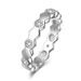 New Style Fresh And Cool Style Niche Design Honeycomb Honeycomb Geometric Diamond Ring Simple Closed Ring Ring Female Model_ipsvogv.com