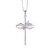 Women Sterg Cross Pendant Clavicle Chain Accessories Sier Jewelry Processing Necklace_ipsvogv.com