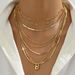 Personality Simple Style Multi Layer Necklace Female Fashion Niche Lock Design Long Chain Hip Hop Clavicle Chain_ipsvogv.com
