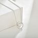 Mobius Ring 10mm Pearl Necklace Female S Sterg Clavicle Chain Sier Jewelry_ipsvogv.com