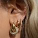 Women's Jewelry Sparkling Zircon U Shaped Earrings Light Luxury High End Design Fashionable Temperament Earrings_ipsvogv.com