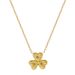 All Body 【 Titanium Steel 】 Laser Love Personality Extremely Simple Wind Furnace Real Gold Necklace Female Ins Internet 【 】_ipsvogv.com