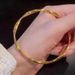 Non Fading Mobius Ring Gold Niche Design, Simple Irregular Bracelet, Women's Casual Circle, Atmospheric_ipsvogv.com