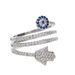 Fashion Trend New Palm Eye Zircon Ring Hip Hop Micro Inlaid Zircon Women's Ring_ipsvogv.com