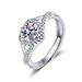 tikto Kwai Live Broadcast Wedding Diamond Luxury Heart Shape Micro Set Fashion Couple Living Female Ring_ipsvogv.com