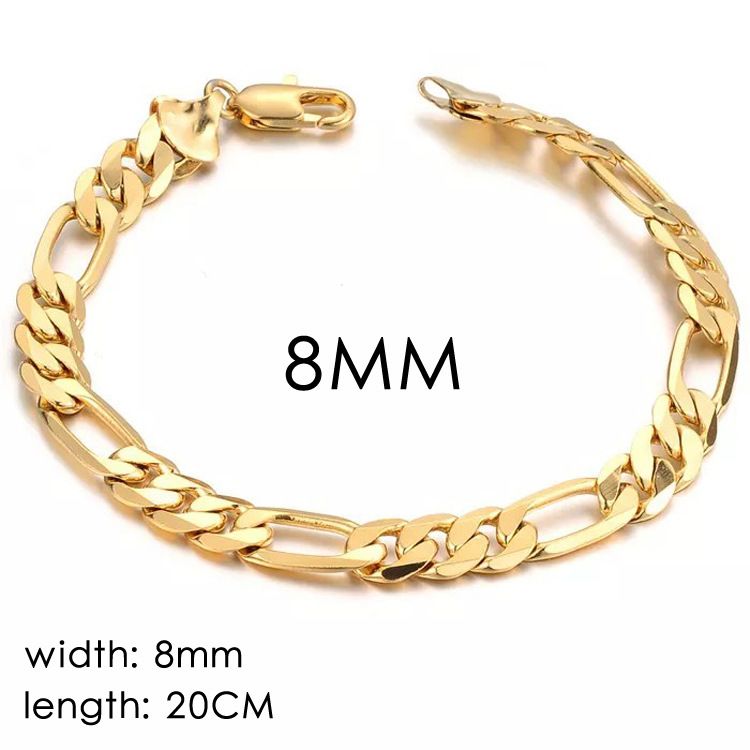 Hot Selling NK Three To One Copper Silver-Plated Men's Bracelet_ipsvogv.com