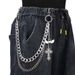 Jewelry Minimalist Metal Punk Pants Chain, Personalized Cross, Heart Wings, Body Chain_ipsvogv.com