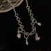 Moonlight Zircon Necklace Women's Summer Ins Hip-hop Cool Style Accessories Light Luxury High-end Collarbone Chain 2022_ipsvogv.com
